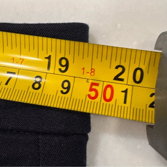 LAUREN RALPH LAUREN WOMENS NAVY BLUE SHORTS STRETCH  SIZE 14 - Picture 7 of 12